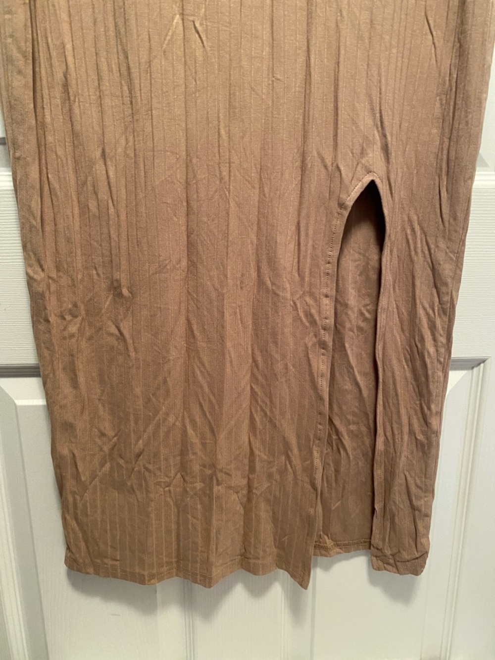 Pretty Garden Everyday Scoop Neck Maxi Dress in Tan…size XL - Picture 3 of 5